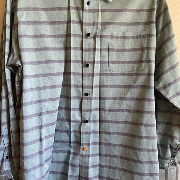 Thomas Dean Mens button down collar shirt - Picture 11 of 13